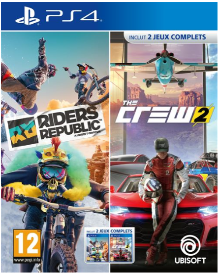 Sony Jeux Vidéo Riders Republic + The Crew 2 PlayStation 4 (PS4)